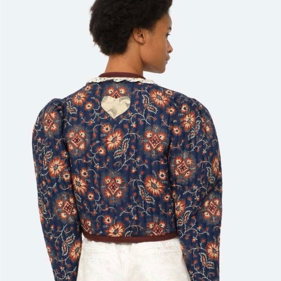 Sea New York Blue Robina Quilted Jacket - Picture 8 of 8